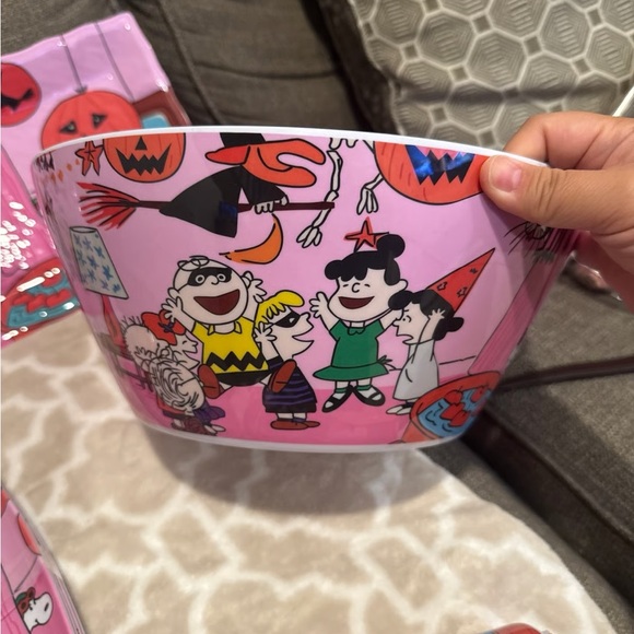 Other - Peanuts Halloween Party Bowl NEW